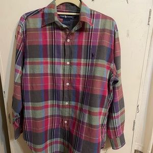 Ralph Lauren plaid long sleeve shirt